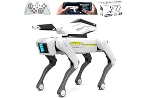 Ledovan Robot bambini giocattolo telecomandato, RC programmabile, musica e suoni interessanti per ragazzi e ragazze 3-12 anni, cane robot intelligente