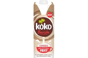 LET'S ORGANIC MARKET Koko - Dairy-Free Coconut Barista Milk Alternative Drink, 1L | Pack of 6