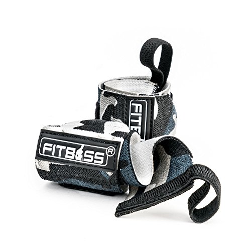 Handgelenkbandagen (2er-Set) inkl. gratis Aufbewahrungsbeutel – Wrist Wraps (45cm) – Profi Bandagen für Kraftsport, Fitness, Bodybuilding, & Crossfit Training – Handgelenkstütze für Athletinnen und Athleten – 2 Jahre Gewährleistung - 3