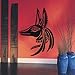 Produktbild INDIGOS WG10419-70 Wandtattoo W419 Anubis Ägypten Rächter Wandaufkleber 80 x 58 cm, schwarz