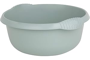 Wham Silver Sage - Lavabo redondo redondo (32 cm), diseño de salvia