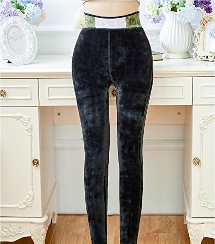 Autumn and Winter plus velvet thick layer of cashew, the all-in-One Trousers tight trousers and Playing underwear