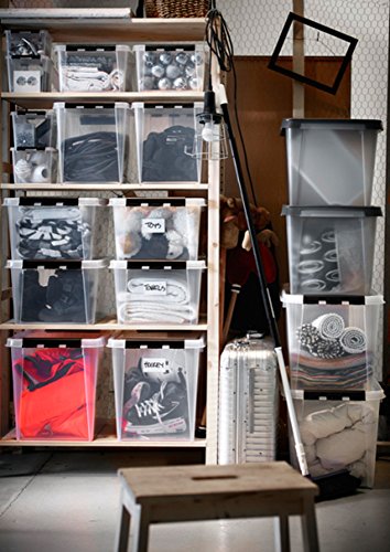 ORTHEX Smart Store Classic 31 / 6 Aufbewahrungsboxen mit Clip-Verschluss im SET, inkl. Beschriftungsetiketten - 4