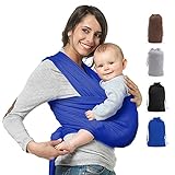 Premium Babytragetuch | Elastisches Babytrage | 100%...