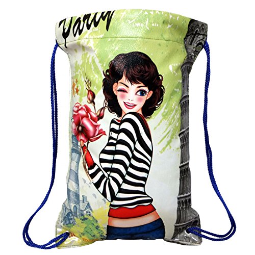 Donex Solid Multipurpose Girls Drawstring Backpack Desertcart