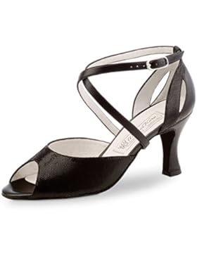 Werner Kern - Damen Tanzschuhe Tiziana 6,5 - Ariel Schwarz - 6,5 cm