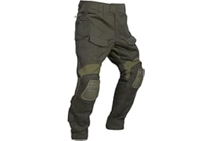 EMERSONGEAR Gen3 Paintballhose mit Knieschützer, Kampfhose Army Airsoft Kampf BDU Hose
