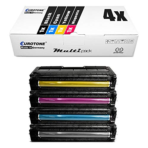 4x Eurotone Cartuccia Toner per Ricoh Aficio SP C 231 232 242 310 311 312 320 sf dn n sostituisce TYPESPC310HE
