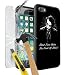 Produktbild PRINTED DESIGN case for iPhone X 2017 Phone, Case Cover Skin, Unique Custom Cool Design Prodective Hard back Slim Thin Fit PC Bumper Case Scratch-Resistant Cover for iPhone X 201- Don’t touch my phone [BAT design] - Black