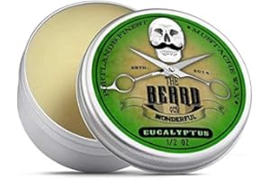 Eucalyptus Cire à Moustache (15ml) Premium Puissant Solution pour Tache & Barbe Styling Twists, Points, Voltes & Boucles - The Beard And The Wonderful