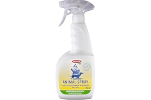 Biodor Animal Geruchsentferner & Reiniger Spray 750 ml Geruchsneutralisierer Enzymreiniger Katzenurin, Hundeurin
