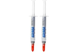 XINYIG 2PCS Thermal Paste for CPU,CPU Paste Thermal,High-Performance Thermal Plaster,Heatsink Paste for IC/CPU/All Coolers,Thermal Grease with High Thermal Conductivity,Thermal Compound Paste Heatsink(3g)