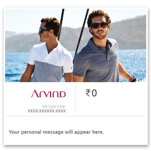 Arvind Instant Voucher-Gant