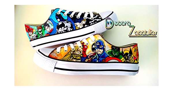 custom marvel shoes