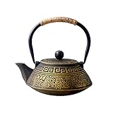 Diseño estético: esta tetera del arrabio tiene un diseño japonés tradicional del hoyuelo del clavo, él es tanto decoración, punto de centro y arrancador de la conversación pues es un dispositivo superior de la elaboración de la cerveza.