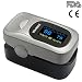Produktbild Jumper 500A Fingerpulsoximeter Herzfrequenzmesser Pulsoximeter für Sport, Home Health Care - Einschließlich Lanyard, Silikon Cover und Batterien
