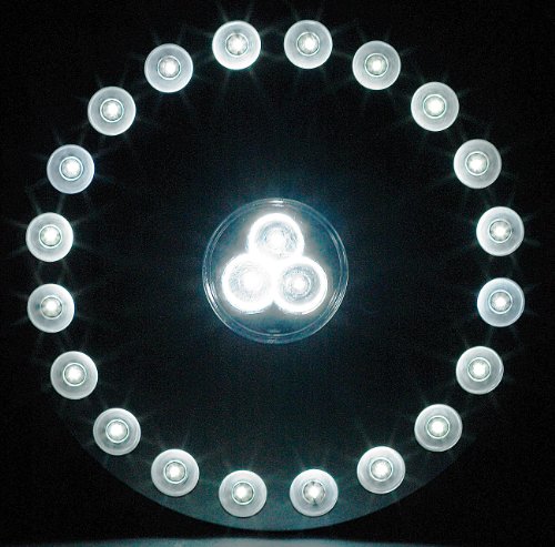 Lunartec Rundleuchte mit 20+3 LEDs, inklusive Fernbedienung - 4