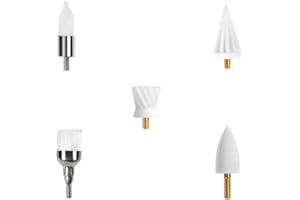 Zahnpolierer Aufsatz, 5 Multifunktionale Ersatzköpfe für Wbbrbbr Zahnpolierer zur Zahnreinigung & Zähne Aufhellen