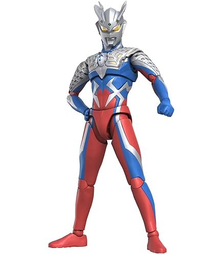 Mezco Toys Ultraman 1/12 Figura Luminescente | 16 Cm Con Effetti Luminosi E Jet VTOL | Edizione Da Collezione