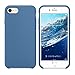 Produktbild iPhone 8 Hülle, iPhone 7 Hülle, SURPHY Silikon schutzschale vor Stürzen und Stößen Silikon Handyhülle für iPhone 7(2016) iPhone 8 (2017) Schutzhülle 4,7 Zoll (Denning Blau)