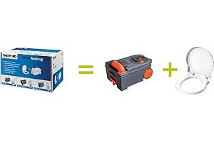Thetford Fresh up Sets für Thetford Toiletten mit Handgriff und Räder Set verschiedene Modelle für mobile Campingtoiletten Auffrischung Fäkalientank Deckel