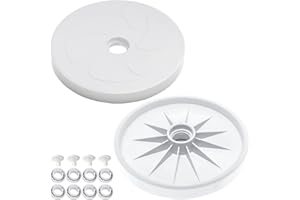 EATBALE Pièces détachées nettoyeur de piscine 2 x C6 Grandes Roues 8 x C60 Roulement à billes Pièces de rechange pour Polaris 180 280 Tanktrax Robot nettoyeur de piscine à pression Kit d'accessoires