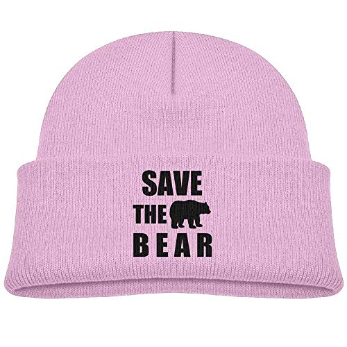 Save The Bear Beanie Cap Knit Hat Baby Unisex