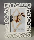 Art Street Decoralicious White Designer Circular Motif Photo Frame