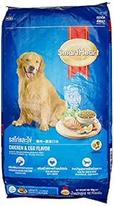 Smart Heart Adult Dog Food Dry Chicken and Egg, 10 kg