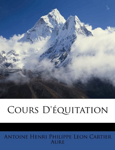 Preisvergleich Produktbild Cours D'Quitation