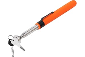 Youpo Extendable Magnet Pickup Tool - Magnetic Grabber Flashlight Pickup Tool - Telescoping Magnet Flashlight, Cool Gadget Birthday Gifts for Men, Dad, Husband, Boyfriend