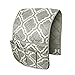 Produktbild mdstop Sofa Couch Stuhl Armlehne Organizer, passt für Handy, Buch, Zeitschriften, TV-Fernbedienung (Grau + Weiß)