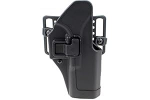 Gexgune Tactique Main Droite Pistolet Pistolet CQC Holster Dissimulation Militaire Taille Ceinture pagaie étui pour Glock 17 19 22 23 31 31