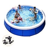 ● Este es un baño inflable grande y más grueso que es fácil de almacenar.