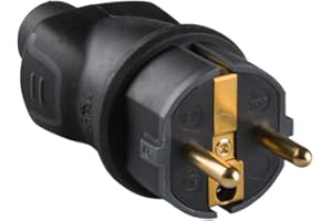 legrand 050196 Enchufe para Uso Profesional, 3680 W, 230 V, Negro