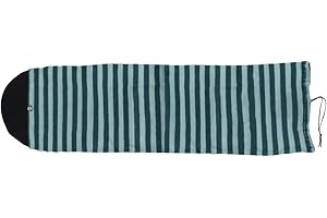 rockible Funda Protectora de La Bolsa de Surf de Calcetines para Tablas de Surf Shortboard, Verde, 8.0 pies