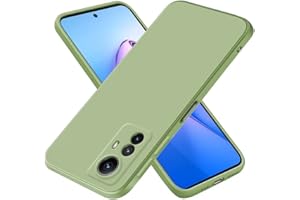 EASSGU Custodia per Redmi Note 12S (6.43" Inches), Cover Morbida in Silicone TPU - Verde Matcha