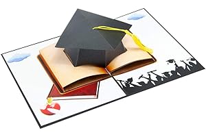 Favour Pop Up Kartka z życzeniami do egzaminu Filigranowe dzieło sztuki, które po otwarciu otwiera się jako kapelusz lekarski. TC007