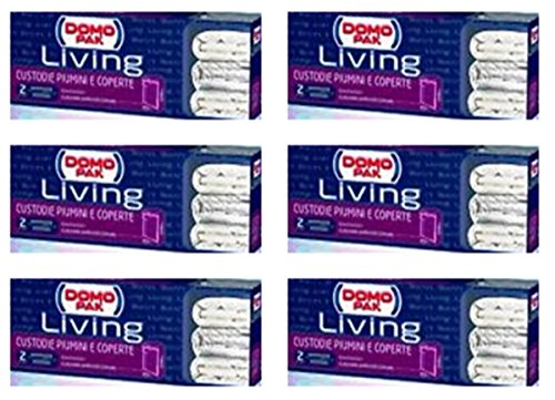 12 Custodie Domopak Living per Piumoni e Coperte antipolvere armadi domo pak