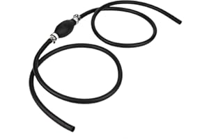 Qiilu Universal 3 8 inch Fuel Gas Line Assembly Outboard Hand Primer Bulb Fit for Marine Boat RV Boat Motor Gas 3 8" Outboard Motor Chec.-for Universal Boat Fuel Gas line for Marine rv for ou