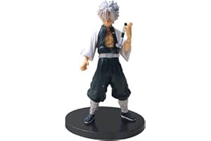 TONGYUNDACHENG Shinazugawa Sanemi Figura de Acción 16cm - Figura de Anime Modelo Kimetsu No Yaiba PVC Estatua Modelo Coleccionables Decoración del Hogar Adornos