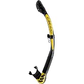 Cressi Alpha Ultra Dry is ideal for snorkeling, dry, snorkeling, apnea and diving