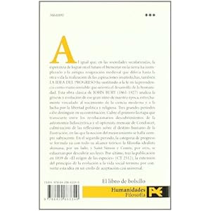 La idea del progreso (El Libro De Bolsillo - Filosofía)