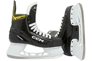 CCM Super Tacks 9355 INT-JR Patins à glace avec indice de rigidité 125, support Speedblade