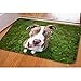 Produktbild Plüsch Teppich Niedlich Hunde Tierbild Thema Teppiche Kreativ Teppich Schlafzimmer Wohnzimmer Fußabtreter Bodenmatte Matte , E , 40*60cm