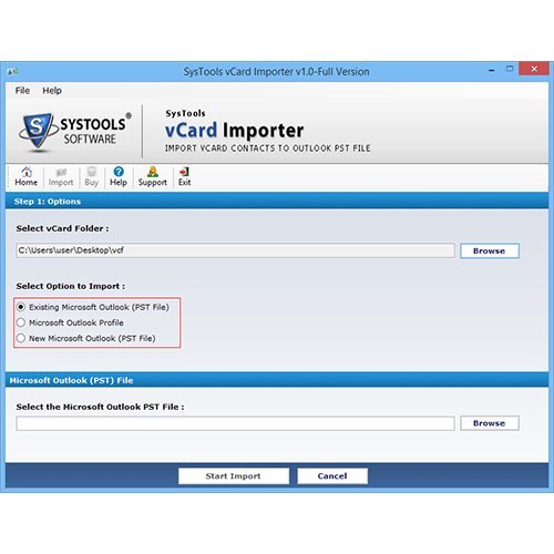 vCard Importer
