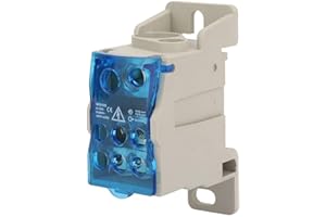 TYENAZA Boîte De Jonction, UKK-125A Bornier rail din, Bornier de repartition, Boîte de Distribution, Bloc De Jonction Electrique Din, Pour Armoires De Distributio armoires haute tension