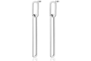 ITESSY Stud Earrings for Women Girls, Long Drop Bar Stud Earrings│Minimalist Dainty Dangle Earrings Jewellery for Christmas Birthday