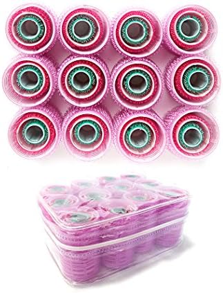 (36 PCS Set) Self Grip Hair Rollers Stylish Hair Roll Hair Curlers