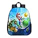 Produktbild JIAN Kinderrucksack Super Mario Print Schülerrucksack,A-27.5 * 10.5 * 35CM